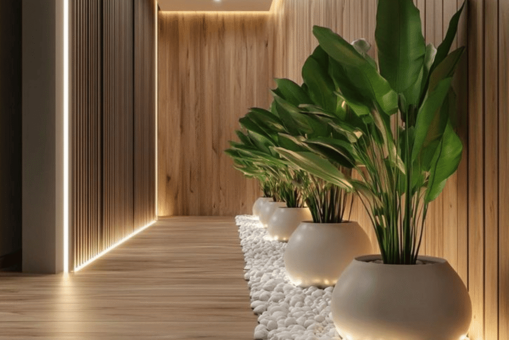 artificial plants pots