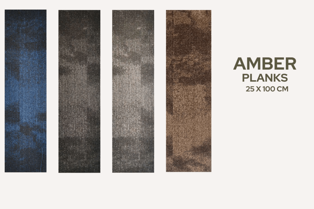 Carpet amber planks