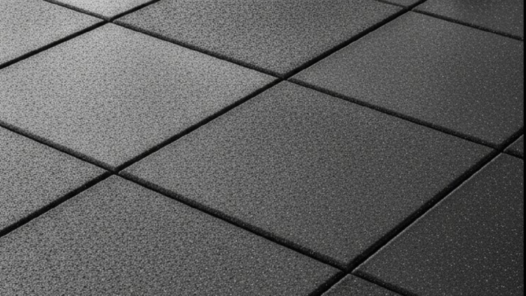 Gym rubber tiles