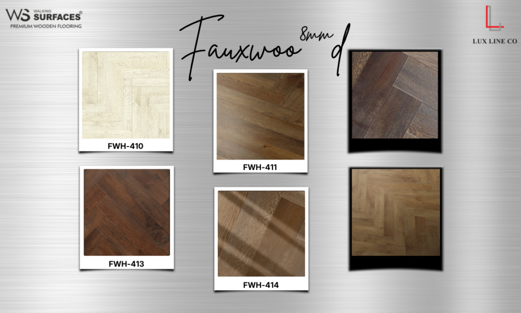 herringbone fauxwood