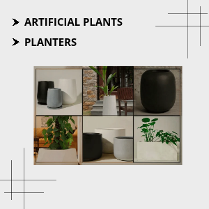 artificial plants planters